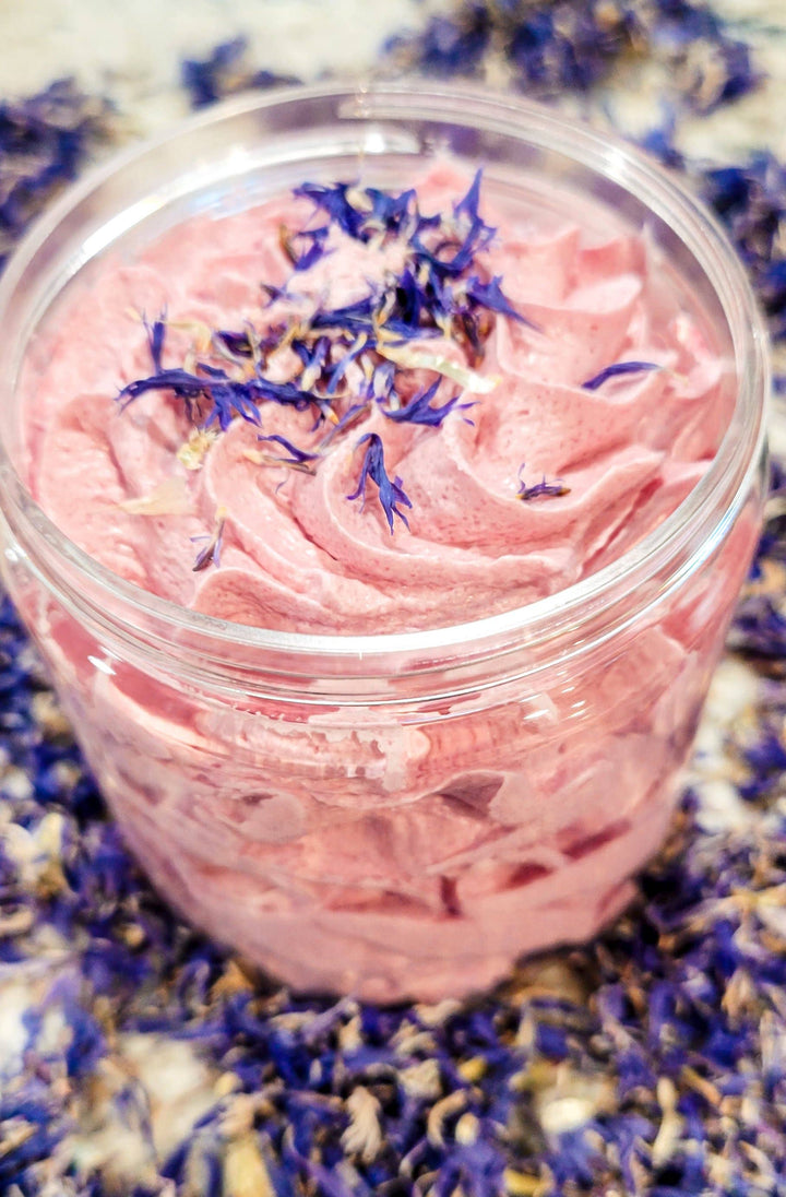 Berry Blossom Whipped Soap + Scrub