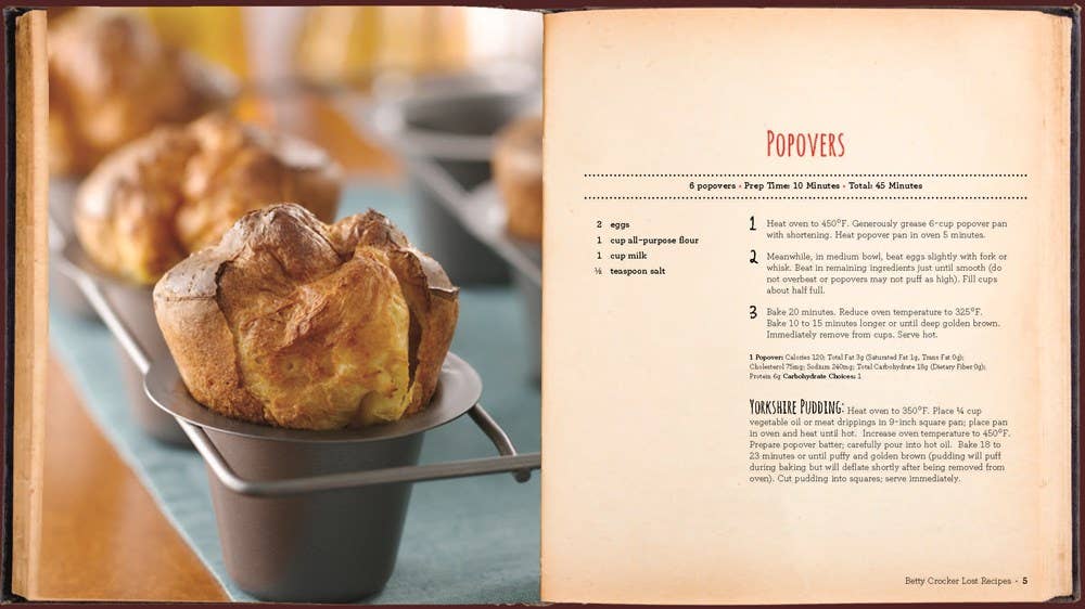Betty Crocker Lost Recipes: Betty Crocker