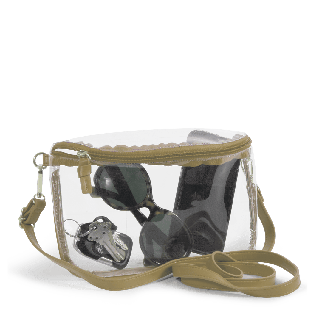 Black Clear Purse