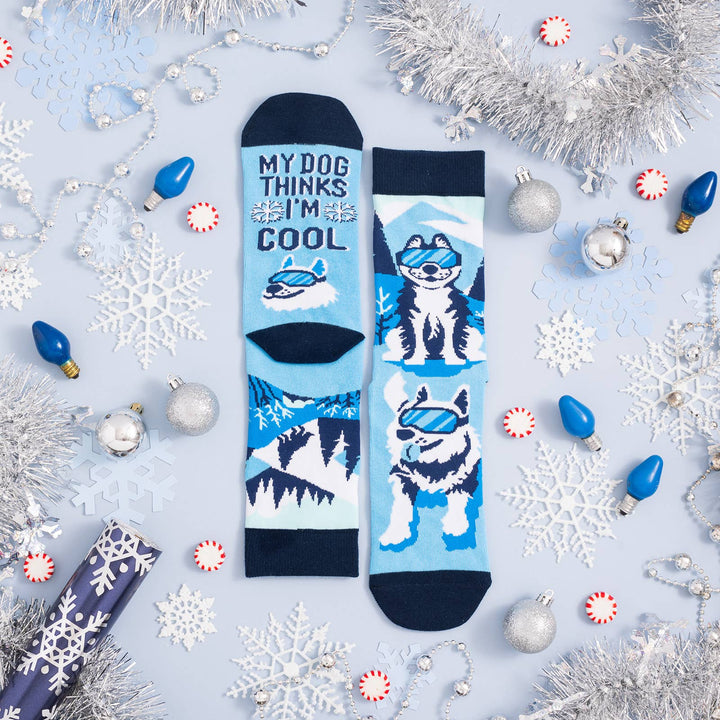 My Dog Thinks I'm Cool Socks