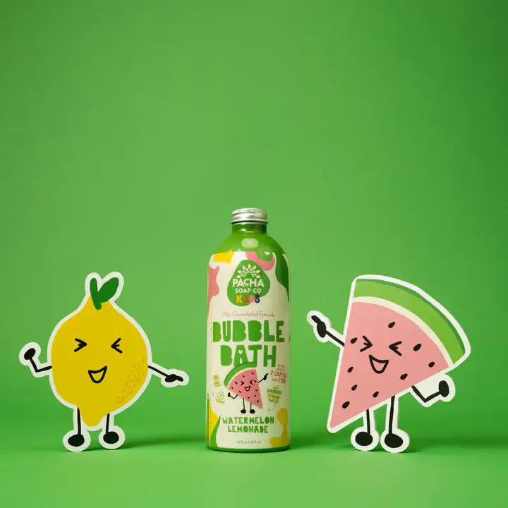 Kids, Bubble Bath, Watermelon Lemonade, 16 FL OZ