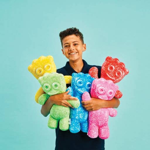 Spk Purple Character Embossed Plush