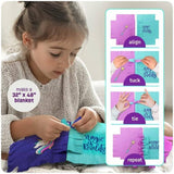 Unicorn Tuck N' Tie Fleece Blanket Making Kit