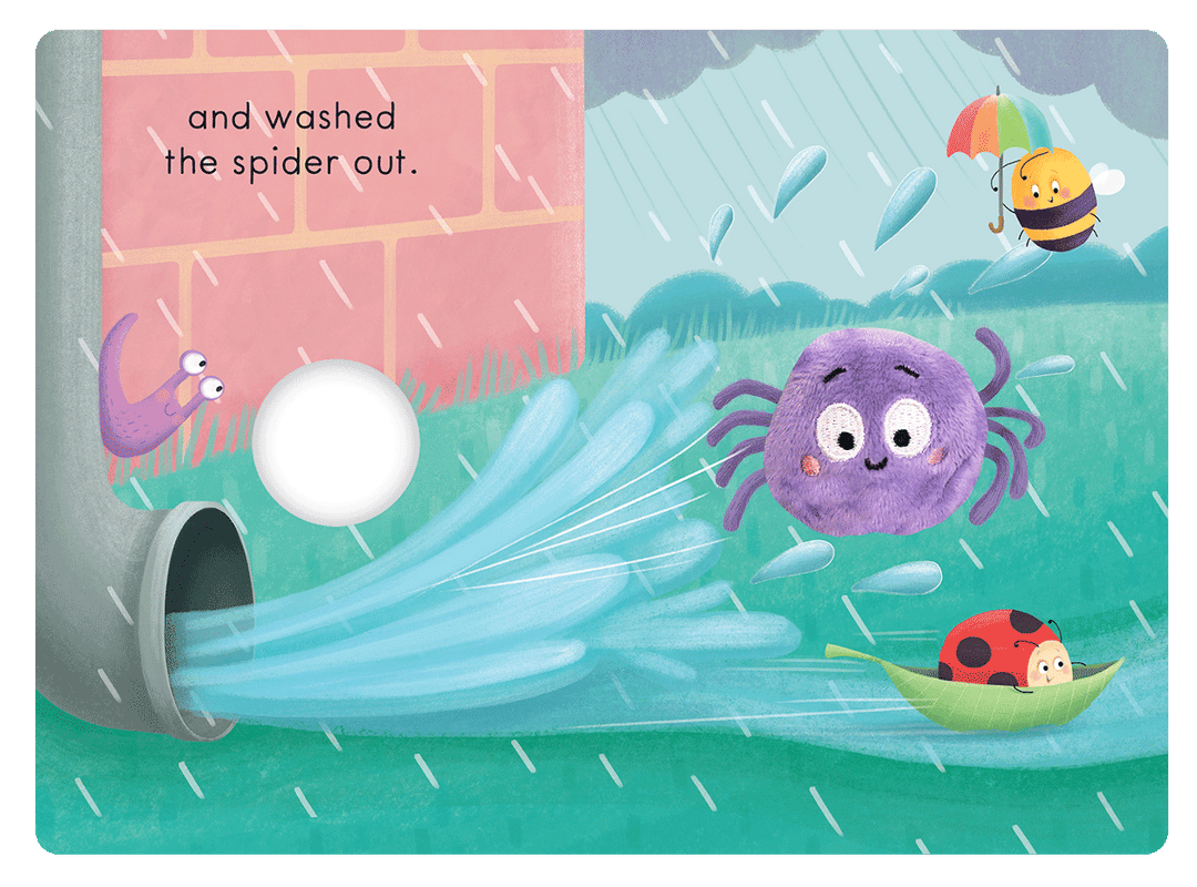 The Itsy Bitsy Spider Oversized Finger Puppet Book