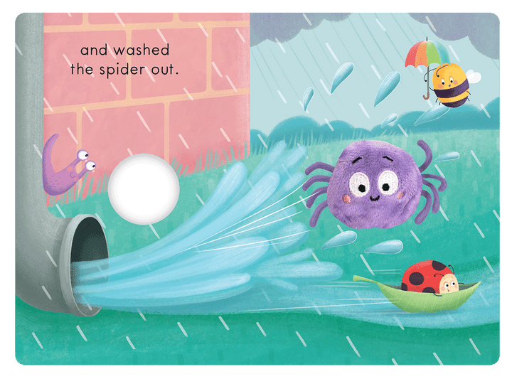 The Itsy Bitsy Spider Oversized Finger Puppet Book