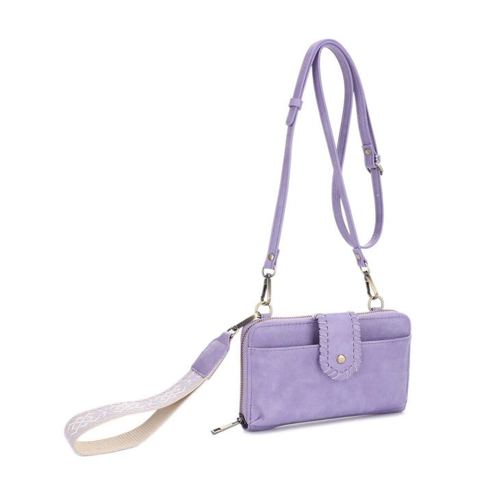 SV32087WW Jolie Crossbody Wallet With Boho Wrist Strap