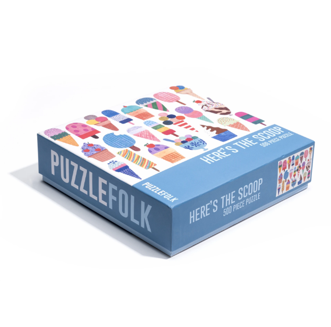 Here's The Scoop 500 Piece Puzzle