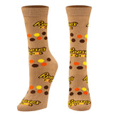 Reese's - Womens Crew Folded - Crazy Socks