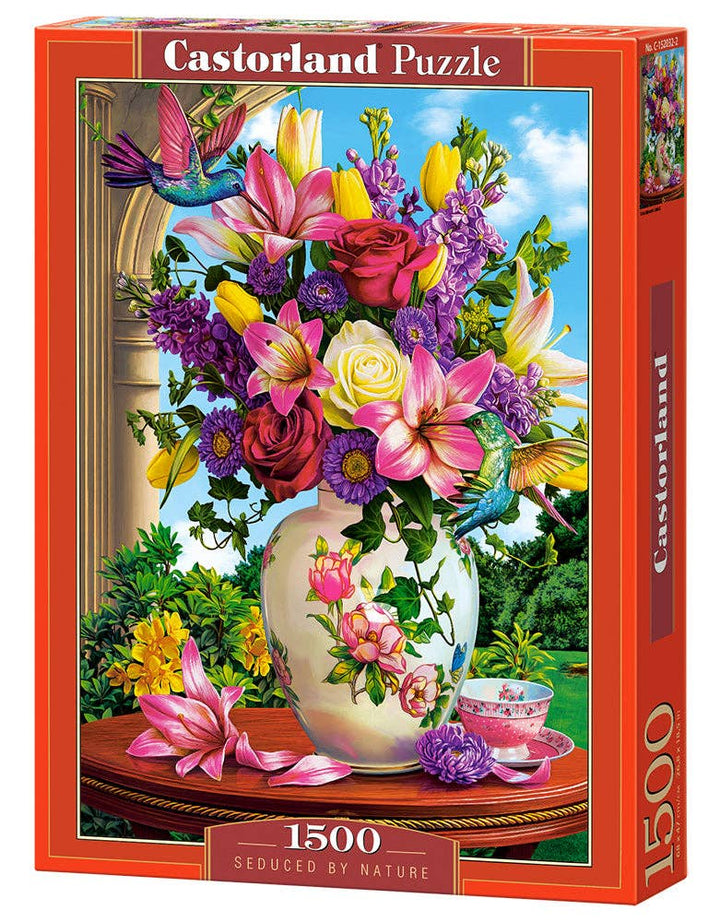 1500 Piece Jigsaw Puzzle, Seduced by Nature, Flower puzzle,