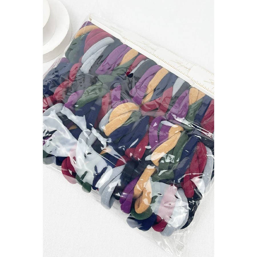 Dark Color Tone Hair Tie Set