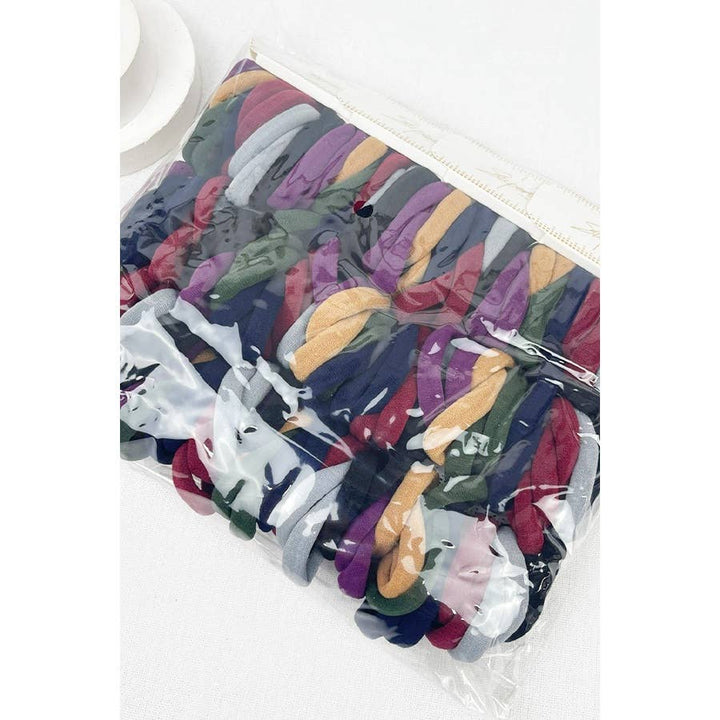 Dark Color Tone Hair Tie Set