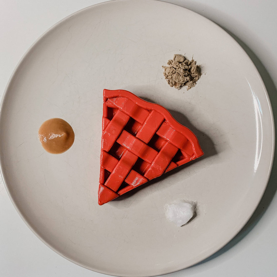 Cherry Pie Durable Nylon Dog Chew Toy and Treat Holder