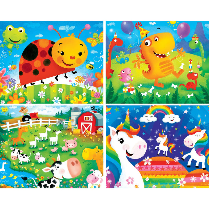 Lil Puzzler 4-Pack 48 Piece Puzzles