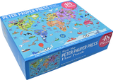 World Map Floor Puzzle