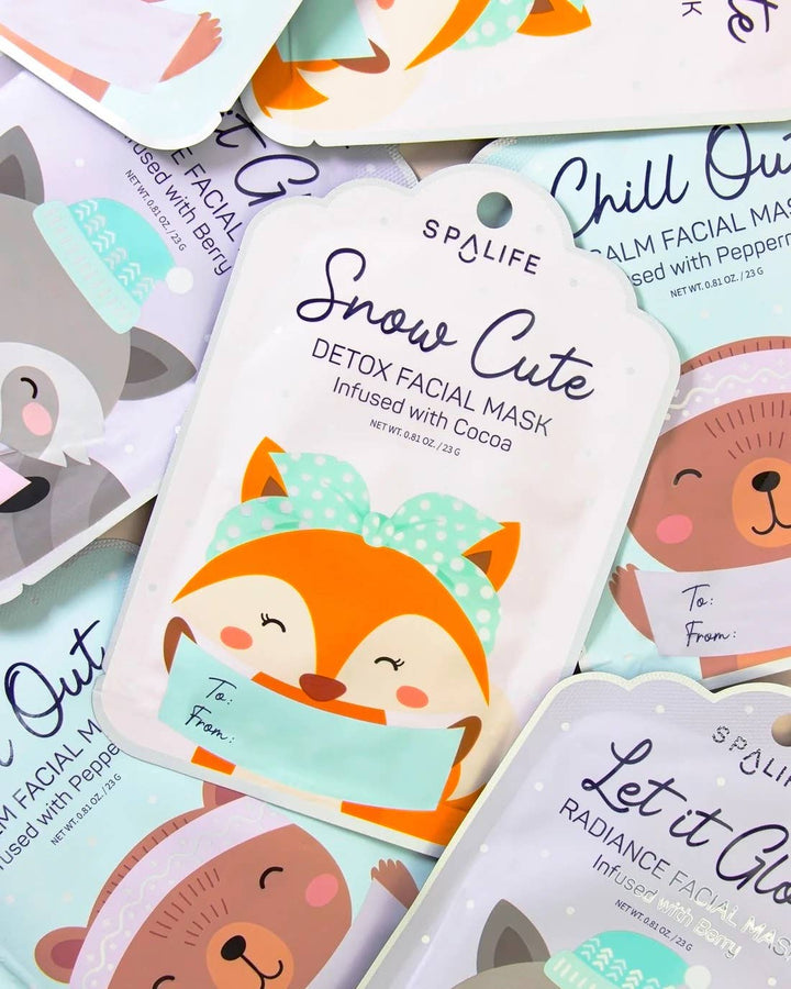 Holiday Gift Tags Facial Masks Bundle