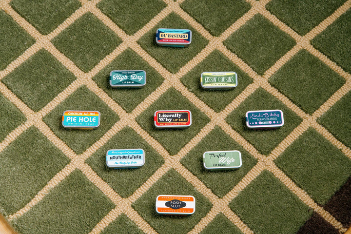 Salted Butter Creamy Lip Balm | Funny Old School Tin
