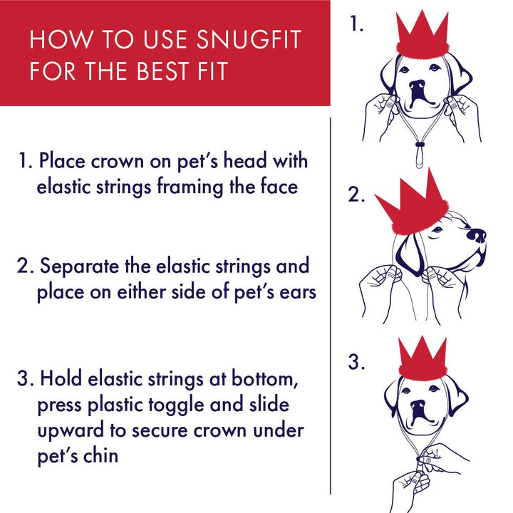 H&K Party Crown Gold with SnugFit®