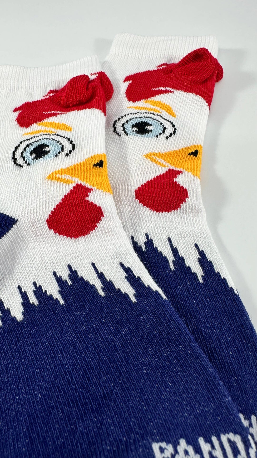 Rooster Socks from the Sock Panda (Age 3-7)