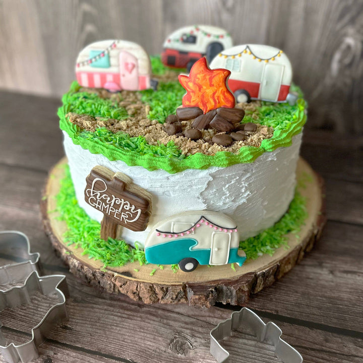 Happy Camper 3 PC Cookie Cutter Set