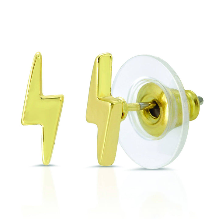 New Moon Gold Earrings - ELECTRIC/BOLT
