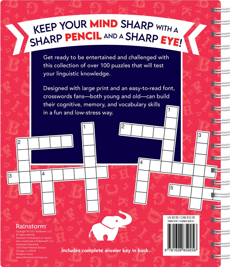 Brain Boosters - Large Print Crosswords