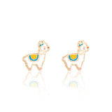 Glama Llama Cutie Stud Earrings