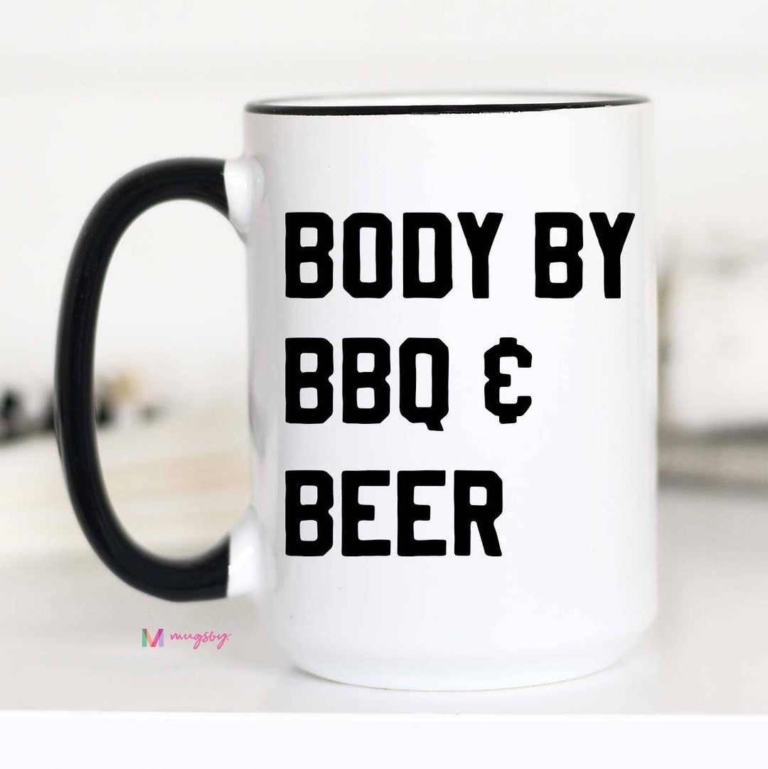 Body by BBQ and Beer Coffee Mug