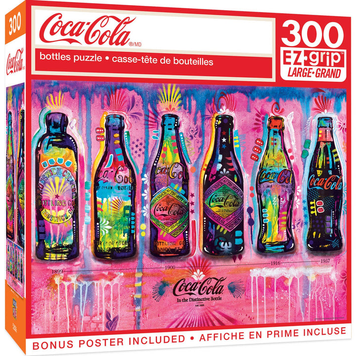 Coca-Cola - Bottles 300 Piece EZ Grip Puzzle