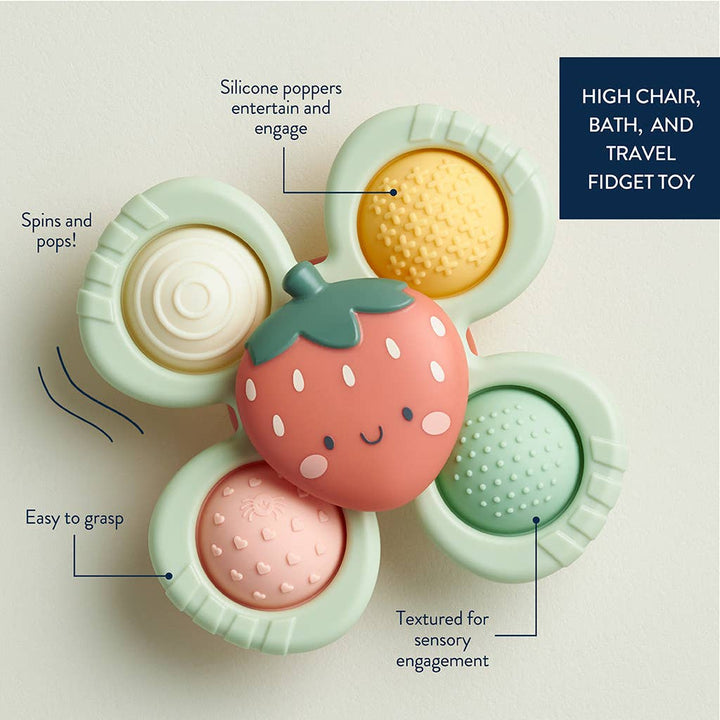*NEW OPTION* Itzy Pop & Whirl™ - Bath + Travel Toy: Smile