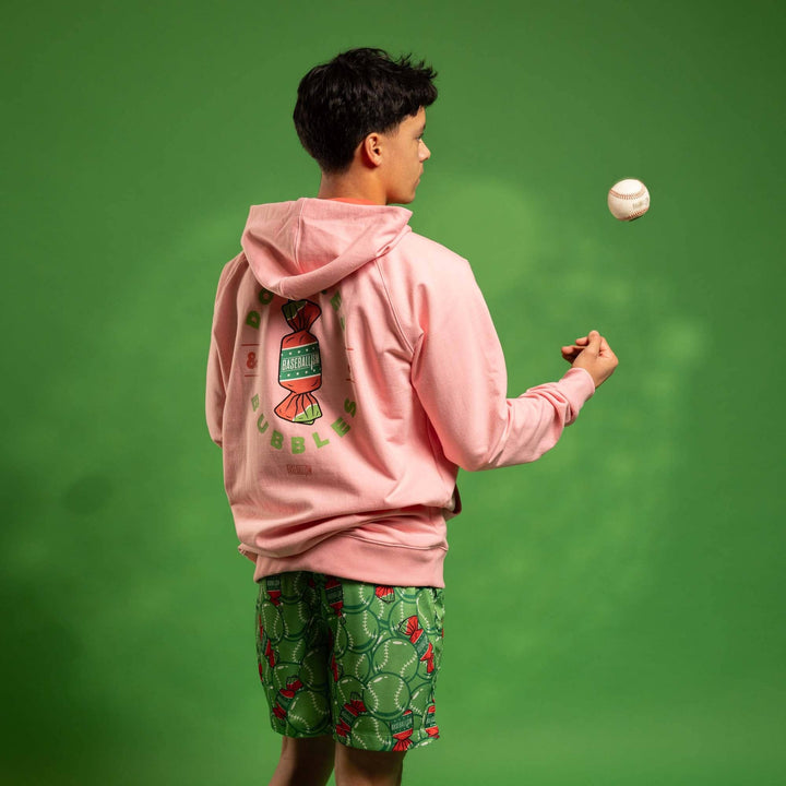 Bubbles and Doubles Hoodie (Walk-Off Watermelon) - Youth