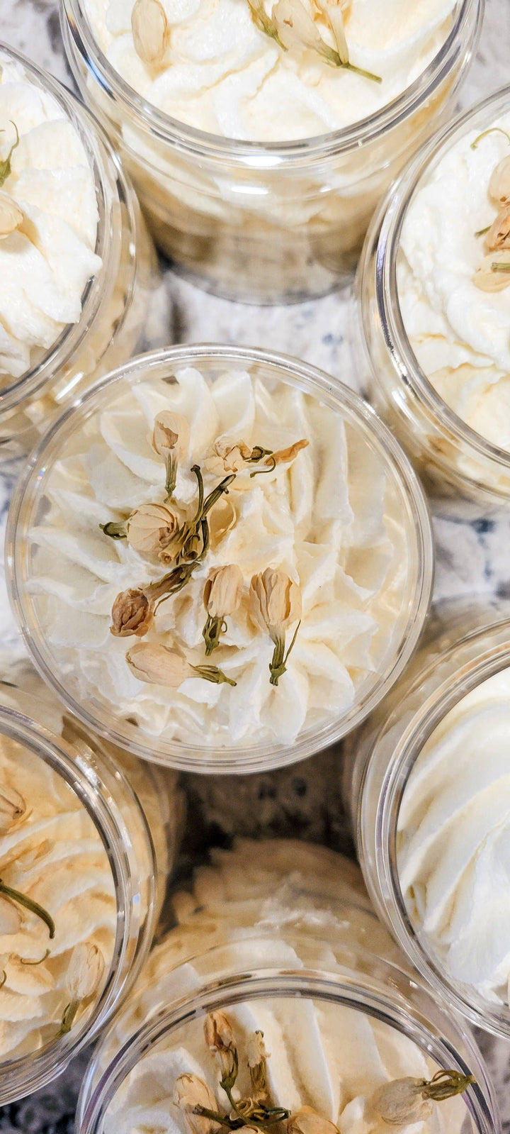 Vanilla Jasmine Whipped Soap + Scrub