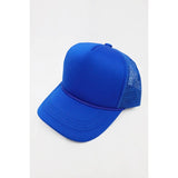 Kids Classic Foam Solid Trucker Hat