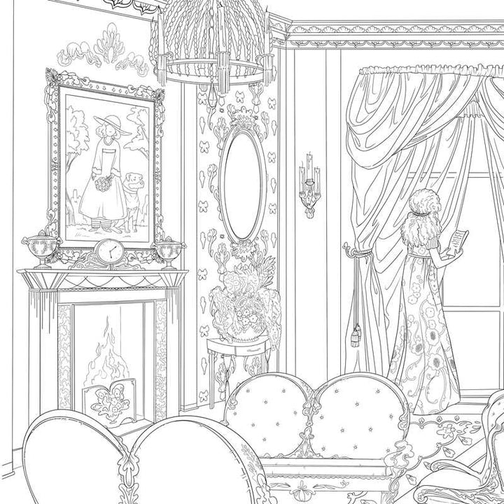 Unofficial Bridgerton Coloring Book by Sara Richard