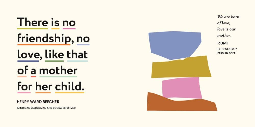 I Love You, Mom : 100 Illustrated Quotes for Mothers