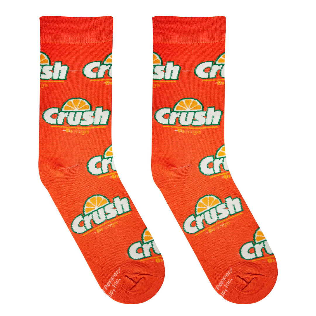Orange Crush - Men’s Crew Folded - Crazy Socks