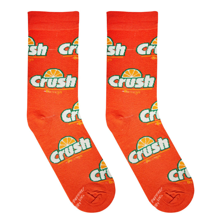 Orange Crush - Men’s Crew Folded - Crazy Socks