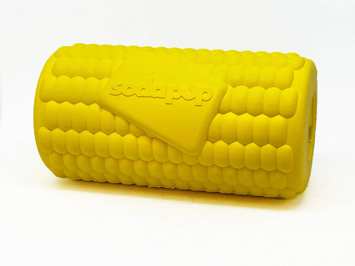 Corn on the Cob Treat Dispenser - Yellow