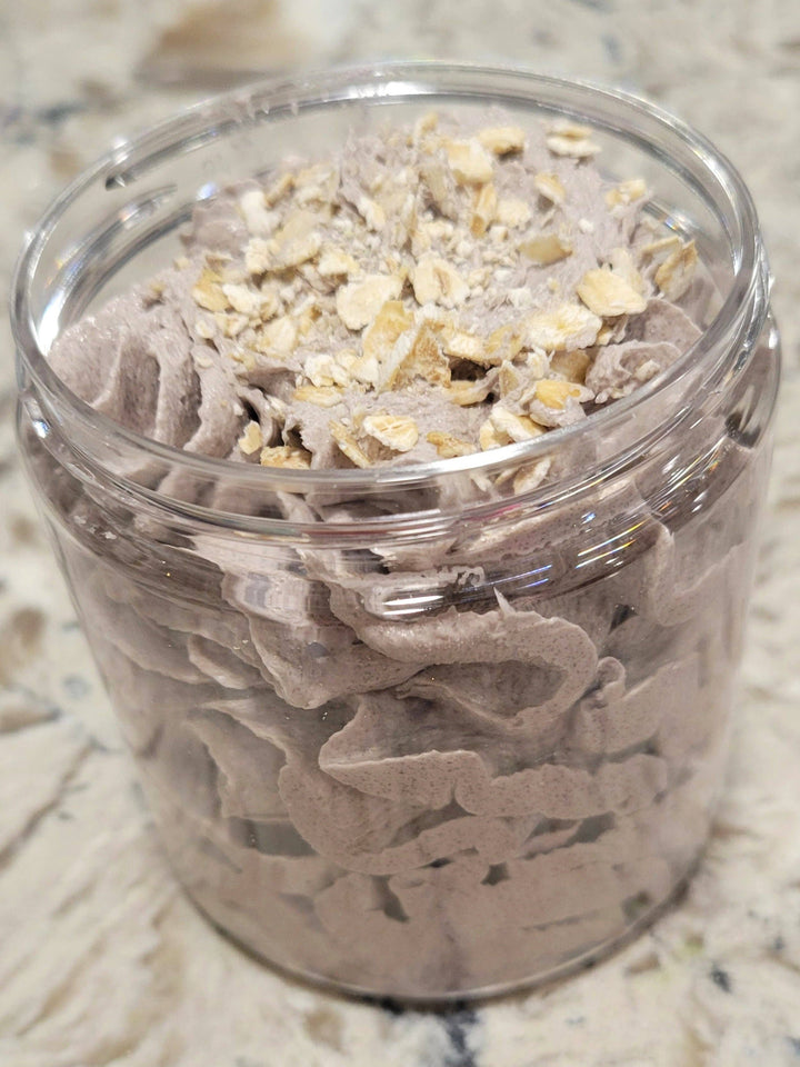 Oatmeal Honey Whipped Soap + Scrub