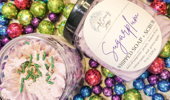 Sugarplum Fairy Whipped Soap + Scrub