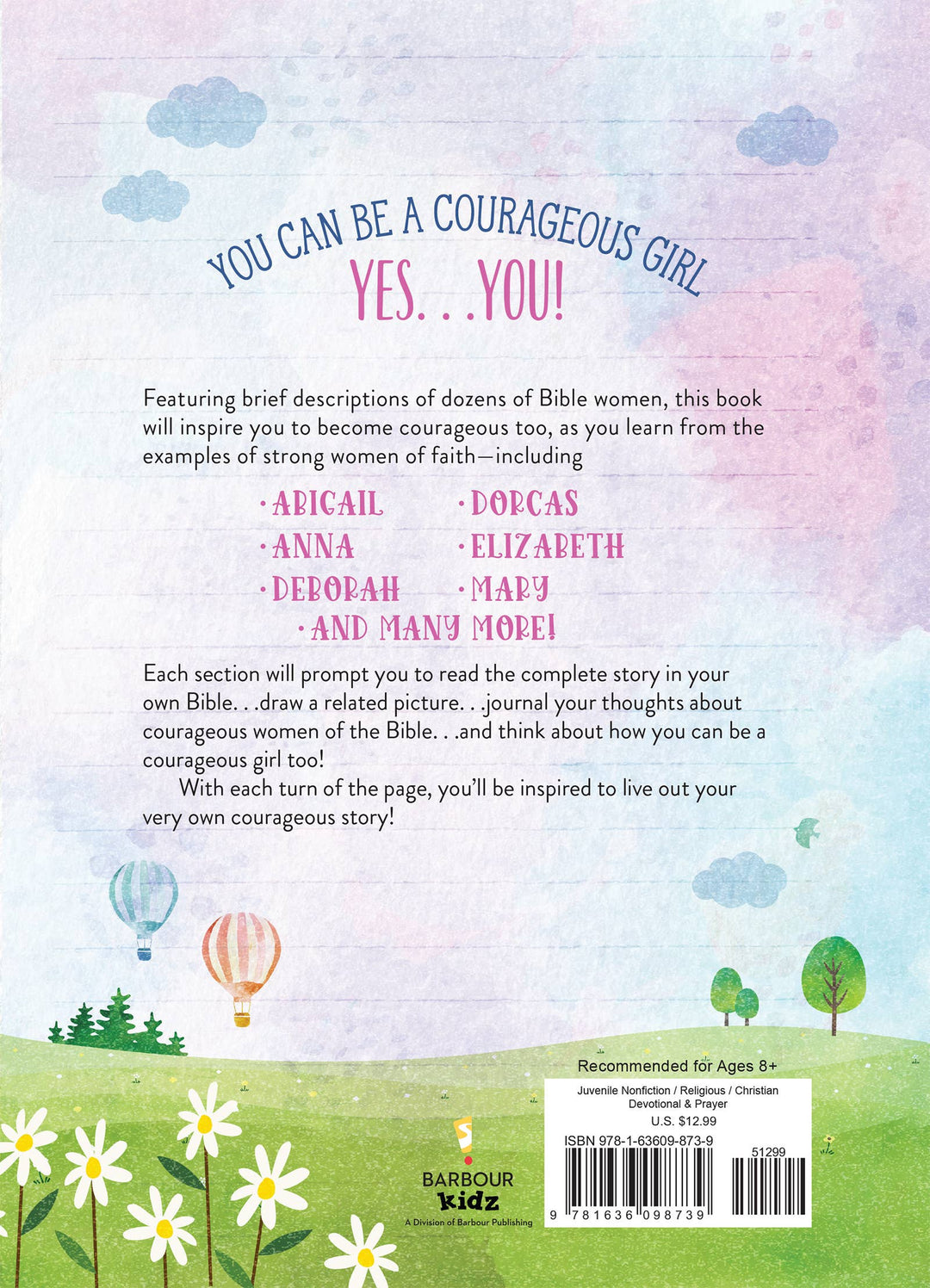 How to Be a Courageous Girl of God : An Interactive Journal