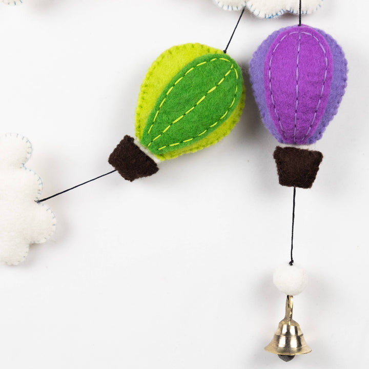 Felt Garland - Hot Air Balloon