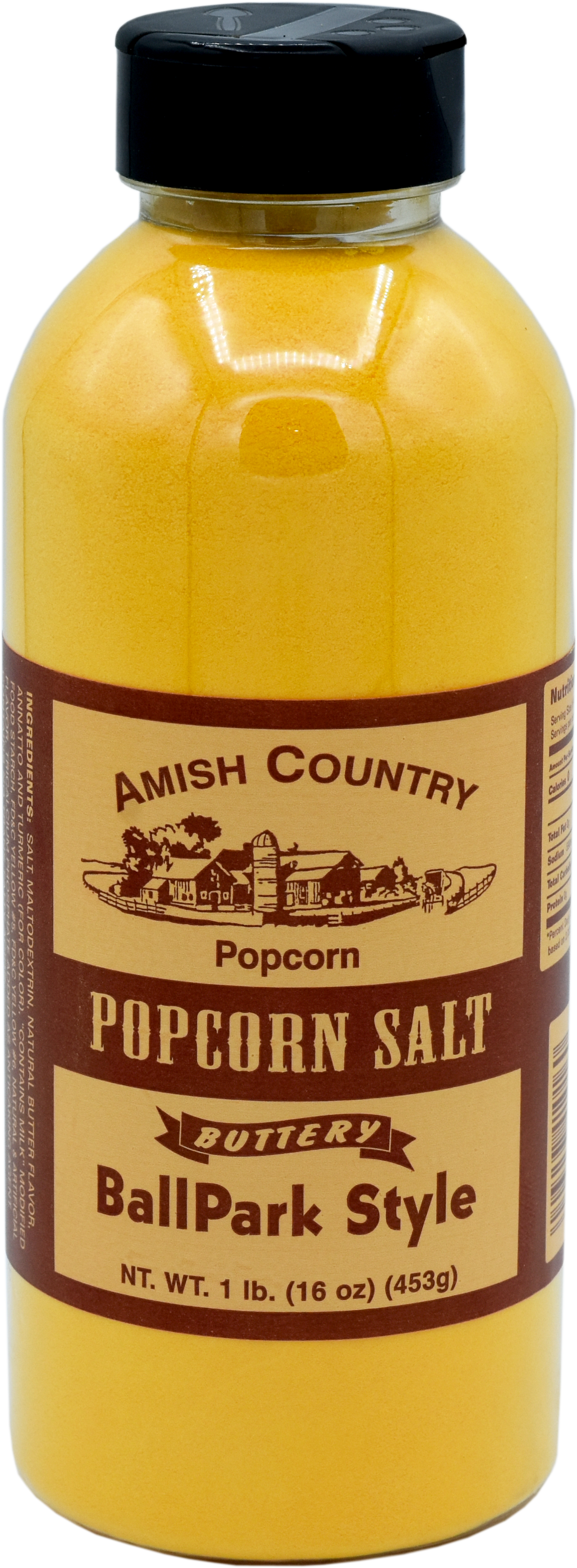 16oz. Bottle of Ballpark-Style Popcorn Salt