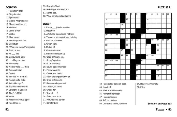 Everything Easy Large-Print Crosswords Book, Volume 8 by Charles Timmerman