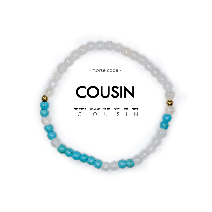 Morse Code Bracelet l COUSIN