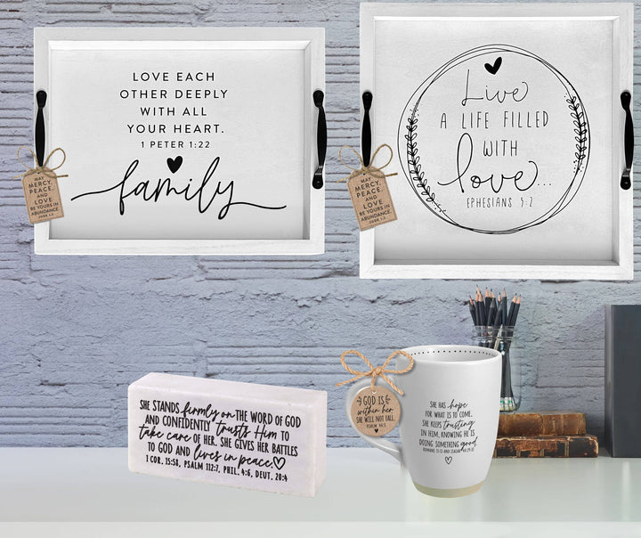 LCP Scripture Block She Stand Firmly On Word