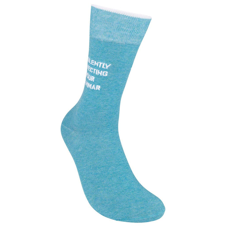 I'm Silently Correcting Your Grammar Socks | Funny Socks