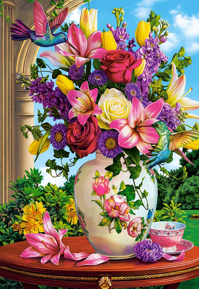 1500 Piece Jigsaw Puzzle, Seduced by Nature, Flower puzzle,