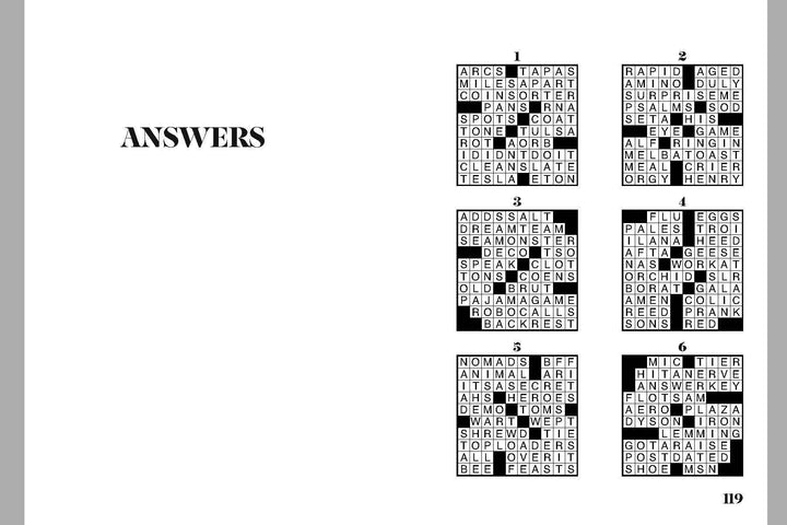 Sit & Solve Hard Mini Crosswords by Robyn Weintraub