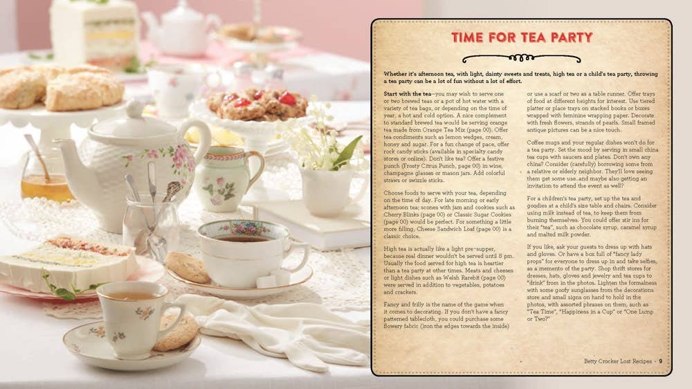 Betty Crocker Lost Recipes: Betty Crocker