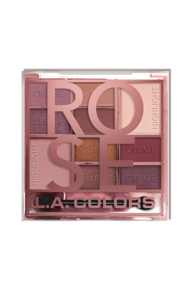 LA Colors CES136x Color Block Eyeshadow Rose